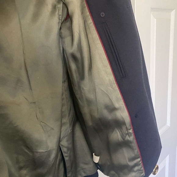 JCrew Peacoat Navy Blue - Picture 3 of 4